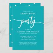 High School Graduation Party Invitations | Zazzle