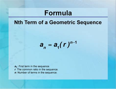 Geometric Sequence Equation Nth Term - Tessshebaylo