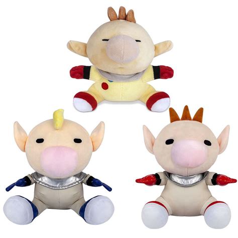 6-8" Pikmin 2 Captain Louie and Olimar Plush Doll Figure Stuffed Animal ...