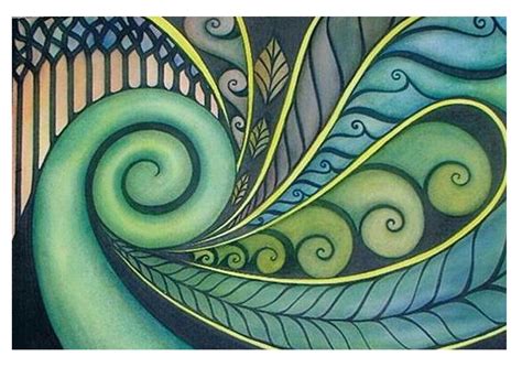 Pin by Michele Knecht on ferns | Maori art, Nz art, New zealand art