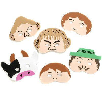 Foam Face Masks - Jack and The Beanstalk Story Masks | Jack and the ...