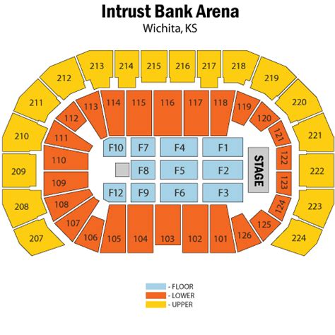 Intrust Bank Arena Detailed Seating Chart | Cabinets Matttroy