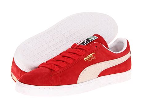 Puma Suede Classic in Red | Lyst