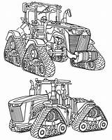 John Deere Lawn Tractor Coloring Page sketch template