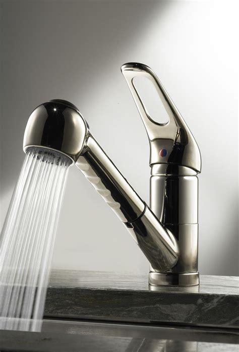 Unique Kitchen Faucet Designs for A Creative and Cool Look | Brushed nickel kitchen faucet ...