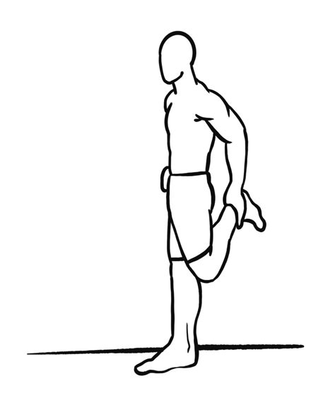 (VIDEO) ️ Knee flexion stretch: standing – exer-pedia