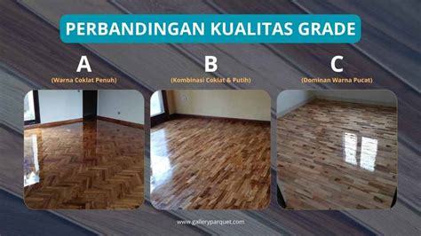 Lantai Kayu Jati Beragam Grade Harga Per Meter Persegi