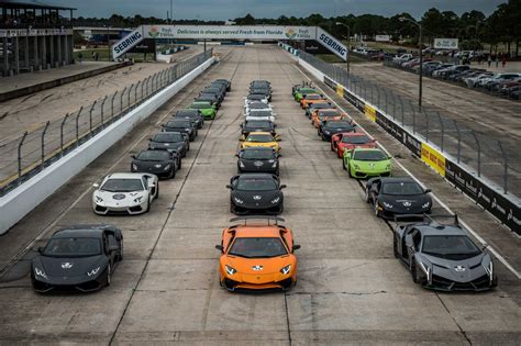 it Cars — Lamborghini Parade Spotted at the Lamborghini...