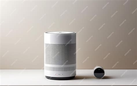 Premium Photo | Compact Air Purifier with HEPA Filter on White Background