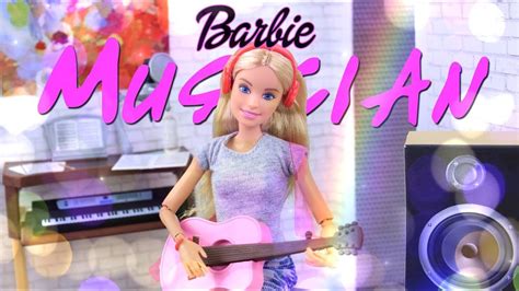 Barbie Musician Doll PLUS Accessories | Piano | Guitar | Mic & More ...