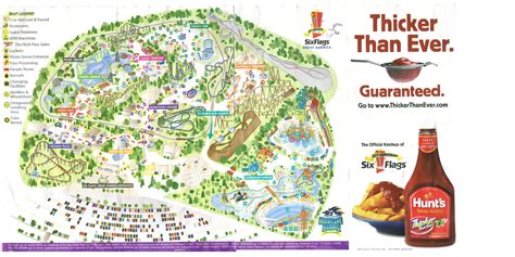 Theme Park Brochures Six Flags Great America - Theme Park Brochures