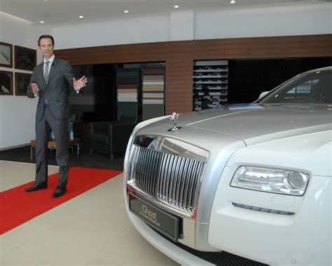 Rolls Royce opens a new showroom in Ahmedabad