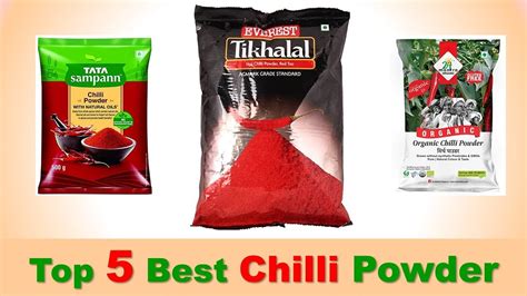 Top 5 Best Chilli Powder in India 2020 with Price | Red Chilli Powder Brands - YouTube