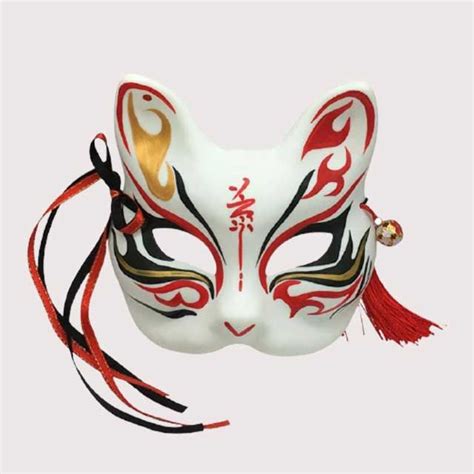 Anime Cat Mask in 2021 | Kitsune mask, Japanese mask, Cat mask