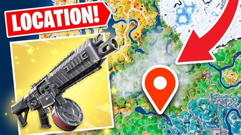 Drum Shotgun MYTHIC Location in Fortnite Wilds - Chapter 4, Season 3 [CC] - YouTube