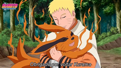 Naruto Finalmente trás Kurama de volta ao Descobrir que existe Chakra selado na Vila - Boruto ...