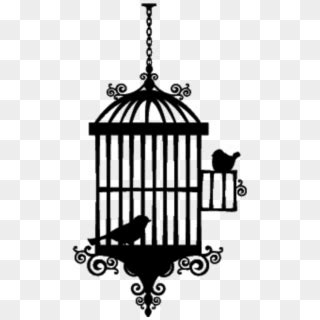 #birdcage #silhouette - Bird Cage Silhouette Png, Transparent Png - 996x996(#2427412) - PngFind