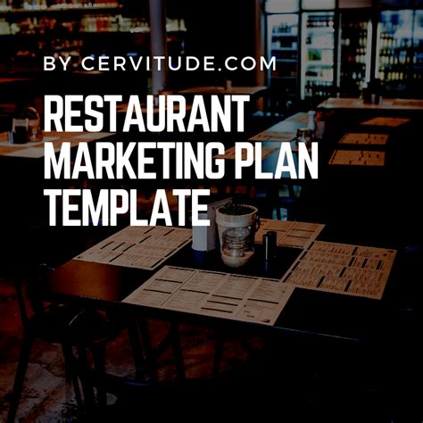 Restaurant Marketing Plan Template | Cervitude™