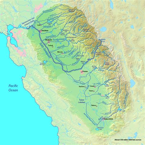 California Rivers Map | Free Printable Maps