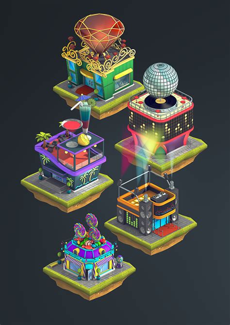 Isometric Art, Isometric Design, Prop Design, Game Design, Minecraft ...