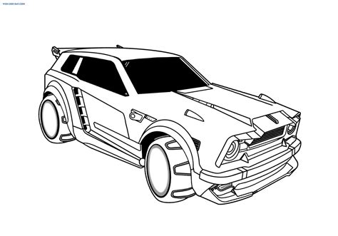 Rocket League Coloring pages . Print for free | WONDER DAY — Coloring pages for children and ...