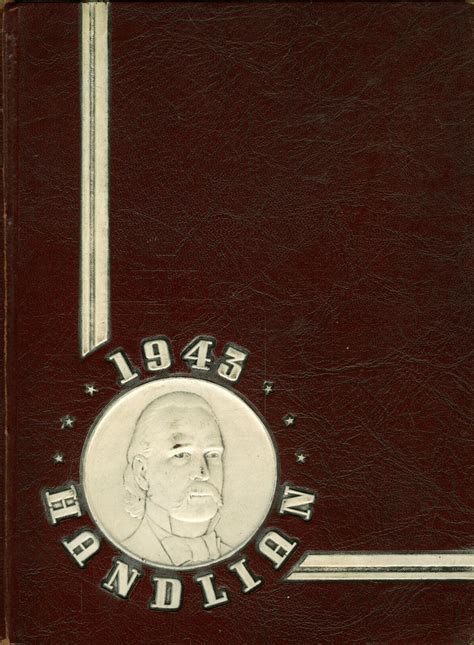 1943 yearbook from Handley High School from Winchester, Virginia for sale