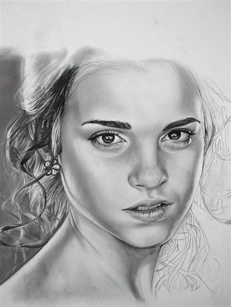 Emma Watson pencil drawing 2 by moisessurielart | Drawing people, Nature sketches pencil, Pencil ...