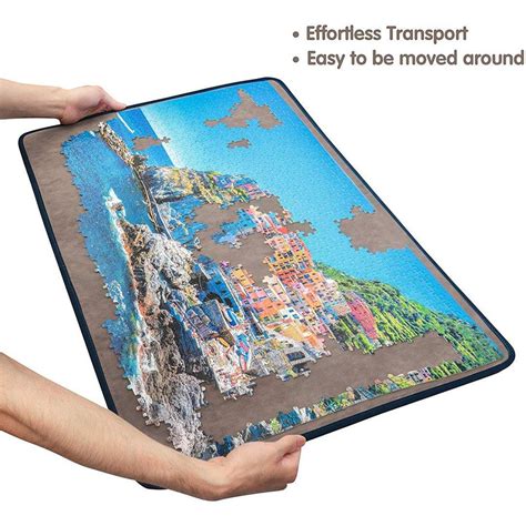 Puzzle Board Portable Puzzle Mat with Dustproof Cover for 1000 Pieces – jigsawdepot