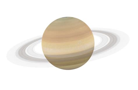 Planet Saturn Isolated Elements of this Image Furnished by NASA Stock ...