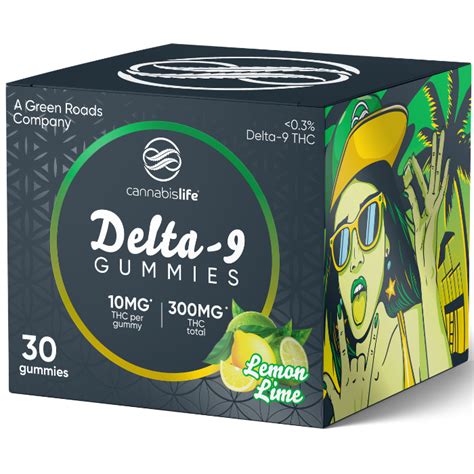 Cannabis Life | Delta-9 THC Gummies Lemon Lime | 10mg THC - 30ct | The Cannabis Pharmacy