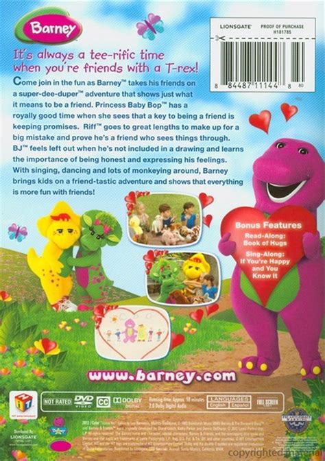 Barney: I Love My Friends (DVD 2011) | DVD Empire