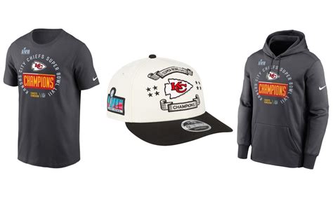 Chiefs Super Bowl gear: KC Chiefs Super Bowl champions gear, apparel