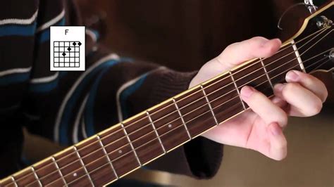 How To Play F Chord On Guitar