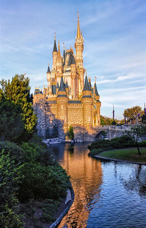 Magic Kingdom Castle Photograph by Bill Tiepelman