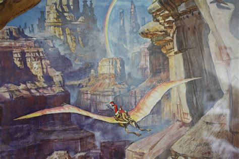 Benjamintmills Illustration: James Gurney Dinotopia Print