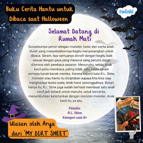 Rekomendasi Buku Cerita Hantu untuk Dibaca Saat Halloween