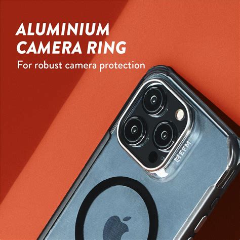 EFM Cayman Case with D3O BIO for iPhone 15 Pro Max (Carbon) - JB Hi-Fi