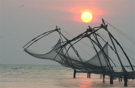 Chinese Fishing Nets | Sunset in Fort Cochin | Gary Tree | Flickr