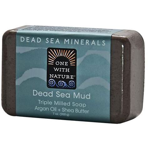 One with Nature, Dead Sea Mud Soap Bar, 7 oz (200 g) | Dead sea mud ...