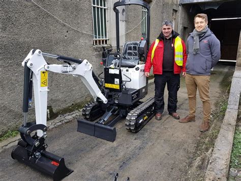 Bobcat E10 Mini Excavator Out for Delivery - Adare Machinery