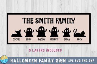 The Smith Family Svg Sign Graphic by Atelier Design · Creative Fabrica