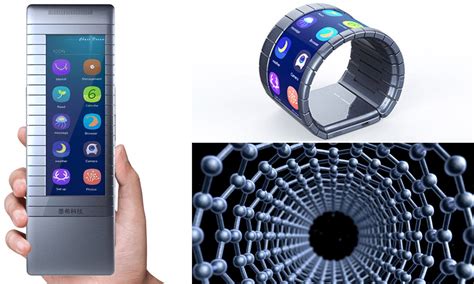 Bendable smartphones made from graphene can be worn like a BRACELET