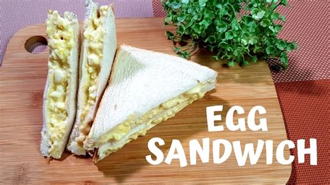 How to Make Egg Sandwich at Home - Easy Pinoy Merienda Recipes - YouTube