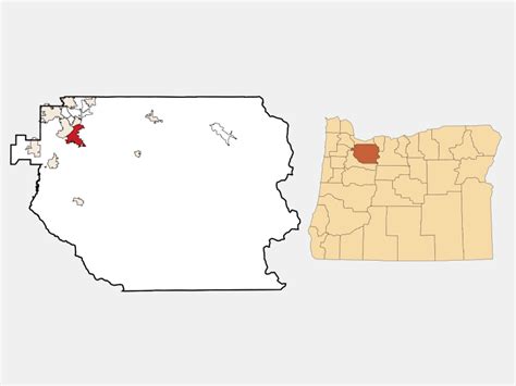 Oregon City, OR - Geographic Facts & Maps - MapSof.net