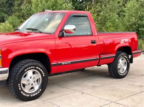 1994 CHEVROLET SILVERADO Z71 C/K-1500 4X4 350 V8 STEPSIDE SHORT BED K10 ...