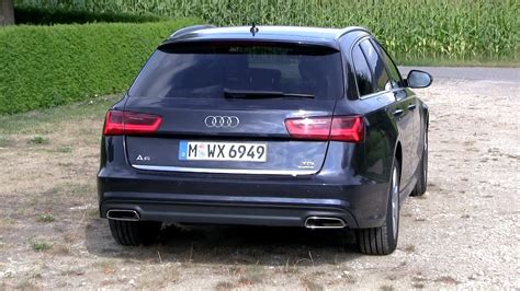 2016 Audi A6 Avant 3.0 TDI (272 HP) TEST DRIVE - YouTube