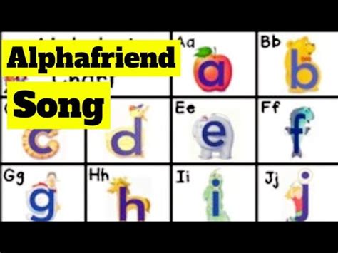 Alphafriends Song of the Alphabet - YouTube