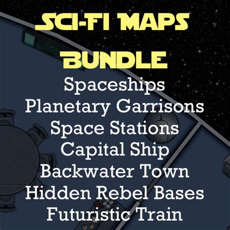 Sci-Fi Maps Bundle | Roll20 Marketplace: Digital goods for online tabletop gaming