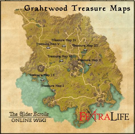 Grahtwood Treasure Map VI | Elder Scrolls Online Wiki