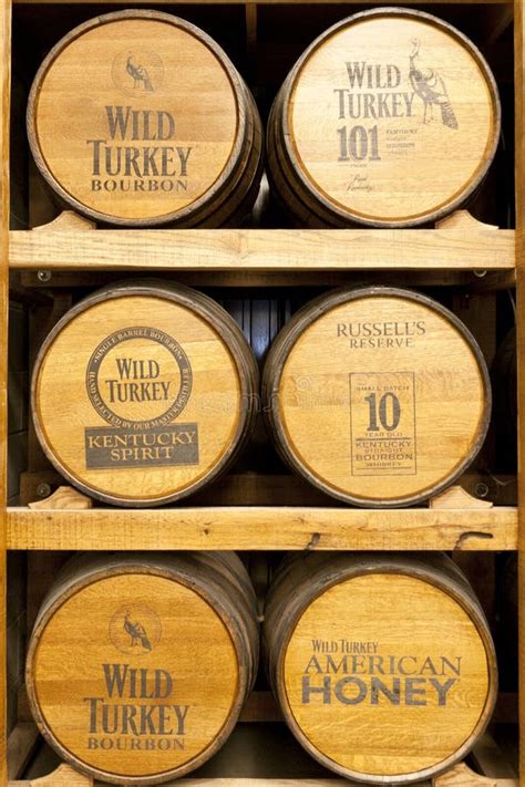 Products Of Wild Turkey Bourbon Distillery Editorial Image - Image of ...